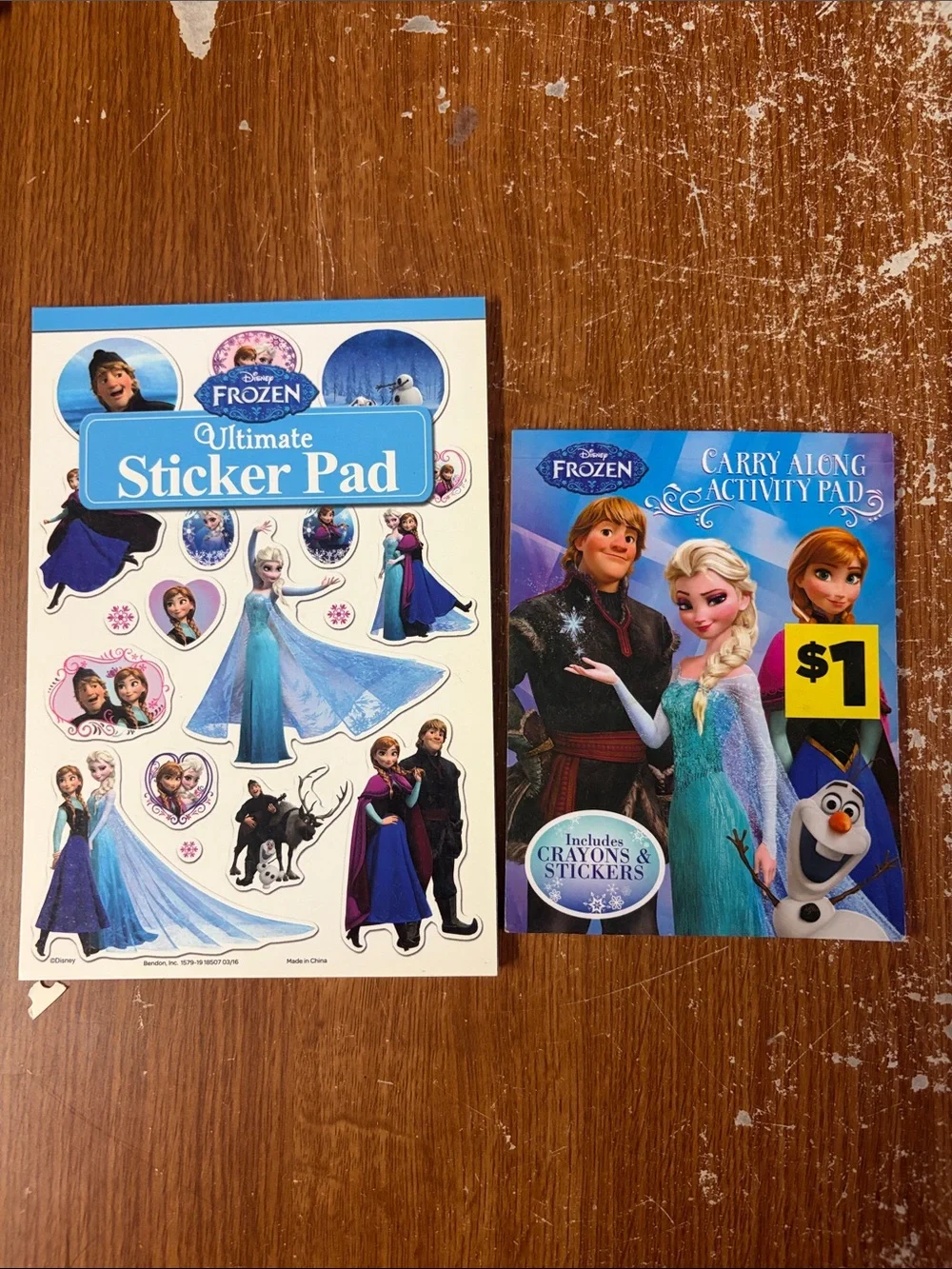 Disney Frozen Activity and Story Book Bundle